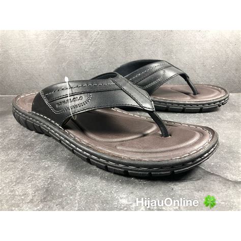 Jual PAKALOLO N0721 Sandal Jepit Sopan Kasual Kulit Asli Laki Laki