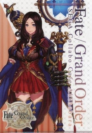 駿河屋 キャスターレオナルド・ダ・ヴィンチ 「セガコラボカフェ Fategrand Order A4クリアファイル A」（クリアファイル）