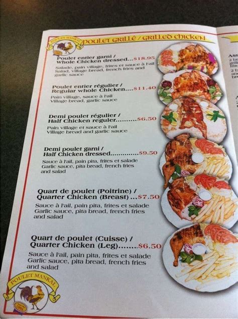 Poulet Menu Poulet Singapore Menu Updated 2025