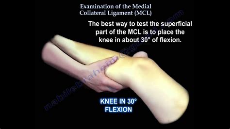 Examination Of The Medial Collateral Ligament Mcl Everything You Need To Know Dr Nabil