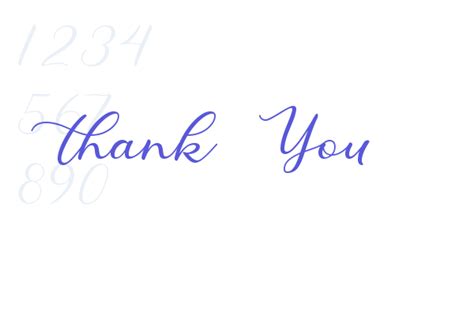 Thank You - Font Free [ Download Now ]