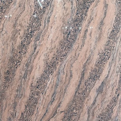 Pink And Red 25mm Polished Granite Slab For Flooring At 30 Sq Ft In