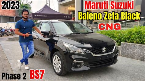 New 2023 Maruti Suzuki Baleno CNG Black Phase 2bs7 Baleno Zeta