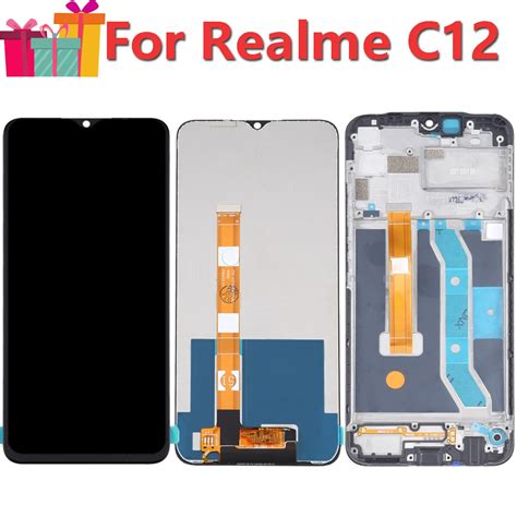 Original 65 For Realme C12 Rmx2189 Lcd Display Touch Screen