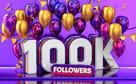 100k Followers Celebration Background Gráfico por ahmedsakib372