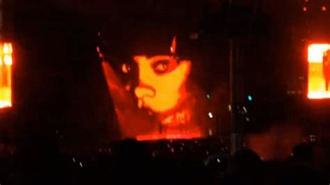 Drake Rihanna Is The Devil Concert Pics Refer To Riri As Satan Video