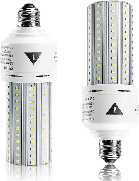 Edearkar W Corn Led Light Bulbs W Equivalent Pack E E Base