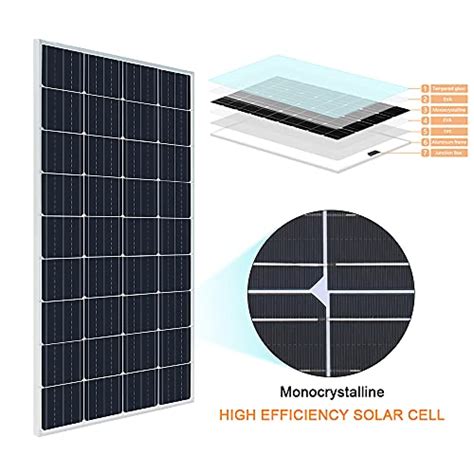 XINPUGUANG Solar Panel 300 Watt 12V Monocrystalline Solar Kit 150W