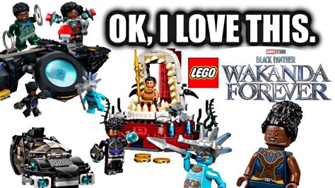 Lego Black Panther Wakanda Forever Sets Reveal Youtube