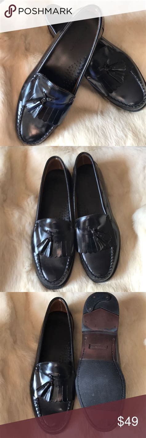 NWOT Men’s Classic Black Bostonian Tassle Loafers Men’s Classic Black ...