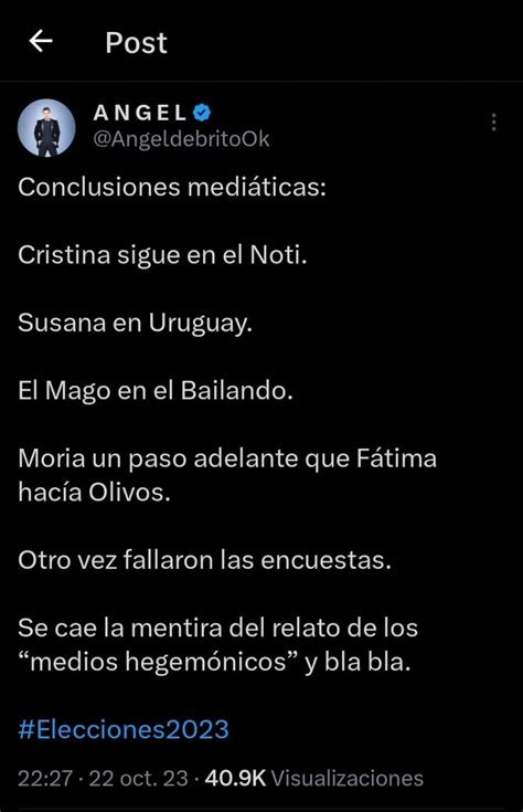 La Reacci N De Los Famosos Por El Balotaje Entre Sergio Massa Y Javier