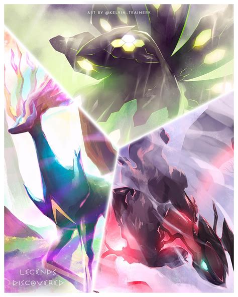 Xerneas Yveltal Zygarde Wallpaper