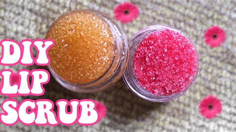 Diy Lips Sugar Scrub How To Make Lip Scrub Two Different Ways Youtube