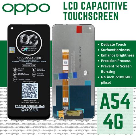 Jual LCD TOUCHSCREEN OPPO A54 4G CPH2239 A55 4G CPH2325 LCD TS