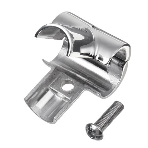 90° 3 Ways Separable Pipe Tube Connector Clamp 316 Stainless Steel