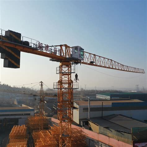 Qtz Ton Topless Tower Crane For Construction Building China