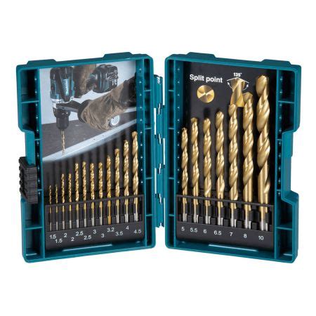 Makita Drill Bit Kits Drill Sets Power Tool World