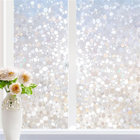 Rabbitgoo Window Film Glass Window Sticker Anti Uv Static Cling Window