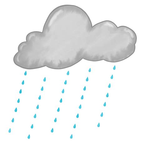 Rain Cloud Transparent Background Clipart 33229081 Png