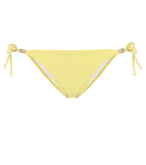 Cancun Bikini Bottoms In Yellow Heidi Klein Mytheresa