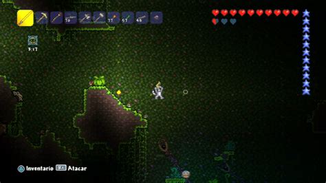 Terraria Ps Temp Parte Luchando En La Naturaleza Mas Salvaje