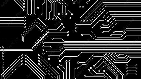 Circuit Board Vector Background