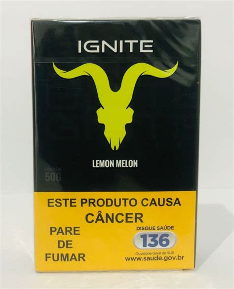 Essência Ignite Lemon Melon Tabacaria Nargsmoke