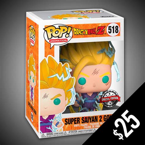 Funko Pop Dragon Ball Z Super Saiyan 2 Gohan 518 Chalice Collectibles