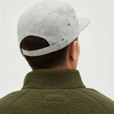 The Wool Five Panel Cap Grey Everlane