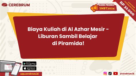 Biaya Kuliah Di Al Azhar Mesir Liburan Sambil Belajar Di Piramida