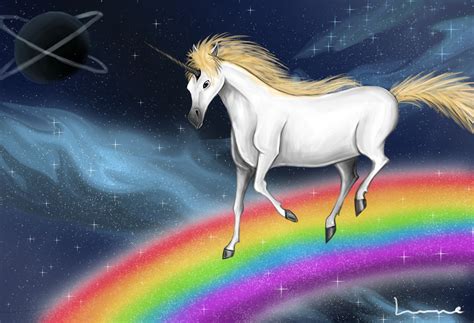 Space Unicorn by Louisetheanimator on DeviantArt