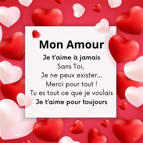 Po Mes D Amour Pour Dire Je T Aime L Amour De Sa Vie