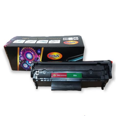 Black Rathin 88acc388a Pro Laser Toner Cartridge Page Yield 1500 Pages Model Namenumber