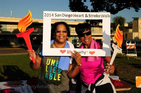 American Heart Associations 24th San Diego Heart And Stroke Walk Is