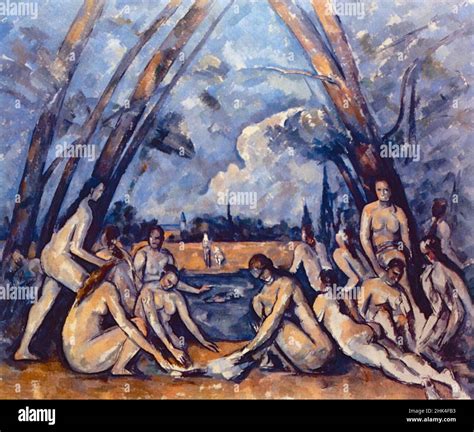 Les Baigneuses The Bathers Peinture Banque De Photographies Et D