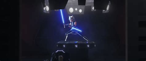 Star Wars The Clone Wars Trailer Ahsoka Fights Maul Anakin Goes Dark
