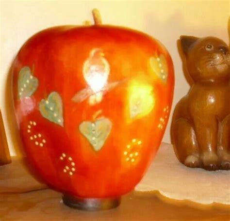 Apple Gourdlit Gourds Hobbies Candle Holders Apple Candles