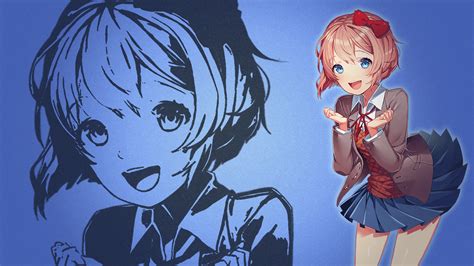 Sayori Wallpapers Top Free Sayori Backgrounds Wallpaperaccess