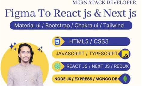 Convert Figma Design To React Js Or Next Js By Devtamoor Fiverr