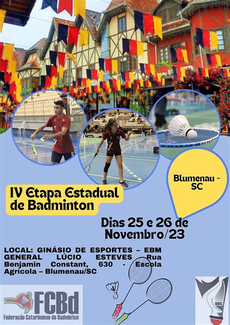 IV Etapa Estadual De Badminton Blumenau SC