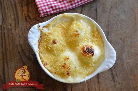 Oeufs béchamel un classique de la cuisine familiale française Petits