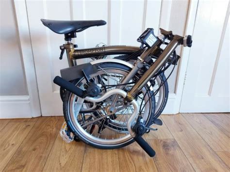 Brompton M6L X Black Lacquer Superlight Titanium Folding Bikes 4U