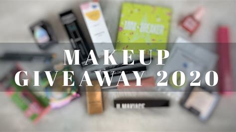 Huge Makeup Giveaway 2020 Closed Youtube