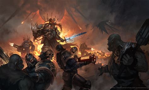 Black Legion Art By Alexander Korepov 40k Gallery