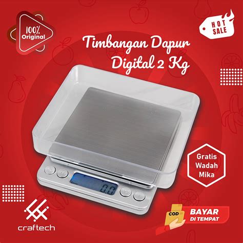 Jual Timbangan Digital Bumbu Dapur Kopi Emas Scale Gram Shopee