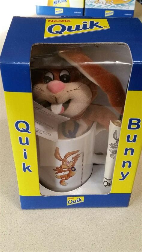 Nestle NesQuik Bunny Plush w/ Ceramic Mug Cup NIB | #3824039903