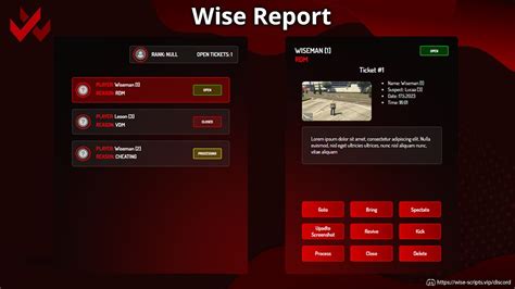 [fivem] Wise Report Script Gta5 Youtube