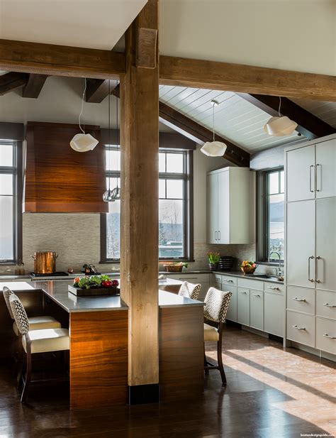 9 Of Our Favorite Rustic Kitchens With Exposed Wood Beams Boston