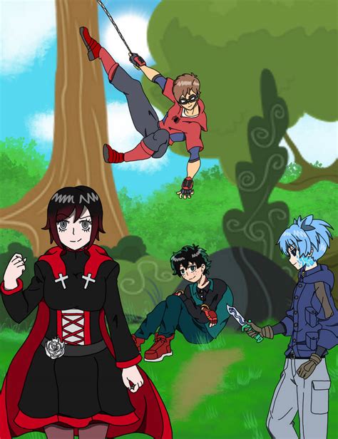 Rwby Au Crossover By Lionpatriot On Deviantart