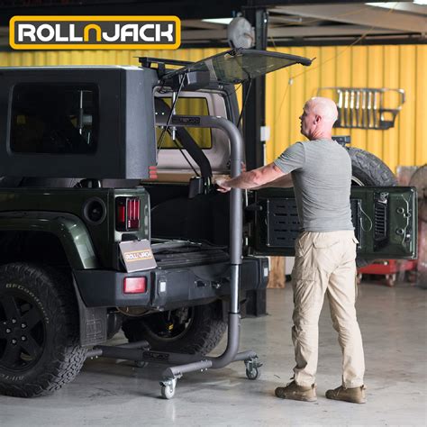 Buy Rollnjack Hard Top Removal Lift For Jeeps 2007 To Present Jeeps